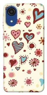 Чехол на Samsung Galaxy A03 Core Pretty hearts фото 1 Чехол на Samsung Galaxy A03 Core Pretty hearts фото 1 из 1
