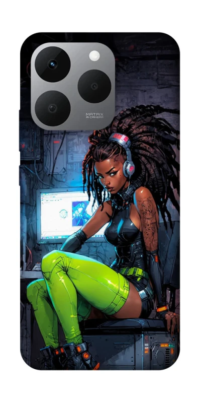 Чохол на Realme 15T Cyber girl фото 1 з 1