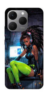 Чехол на Realme 15T Cyber girl фото 1 из 1