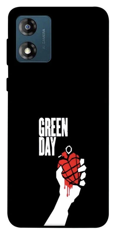 Чехол на Motorola Moto E13 Green Day logo фото 1 Чехол на Motorola Moto E13 Green Day logo фото 1 из 1