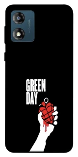 Чехол на Motorola Moto E13 Green Day logo фото 1 Чехол на Motorola Moto E13 Green Day logo фото 1 из 1