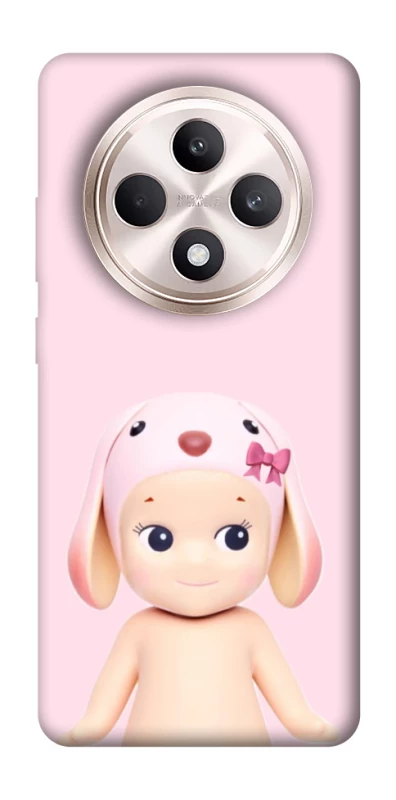 Чехол на Oppo Reno 12 F 4G/5G Pink Ribbon Hop фото 1 из 1