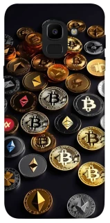 Чехол на Samsung J600F Galaxy J6 (2018) Many coins фото 1 из 1