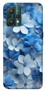 Чехол на Realme 9 Pro Синие цветы фото 1 из 1