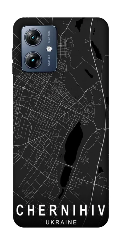 Чехол на Motorola Moto G54 Power Chernihiv map фото 1 из 1
