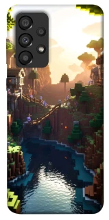 Чехол на Samsung Galaxy A33 5G Minecraft sunset фото 1 из 1