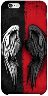 Чехол на Apple iPhone 6/6s plus (5.5") Angel and Devil фото 1 из 1