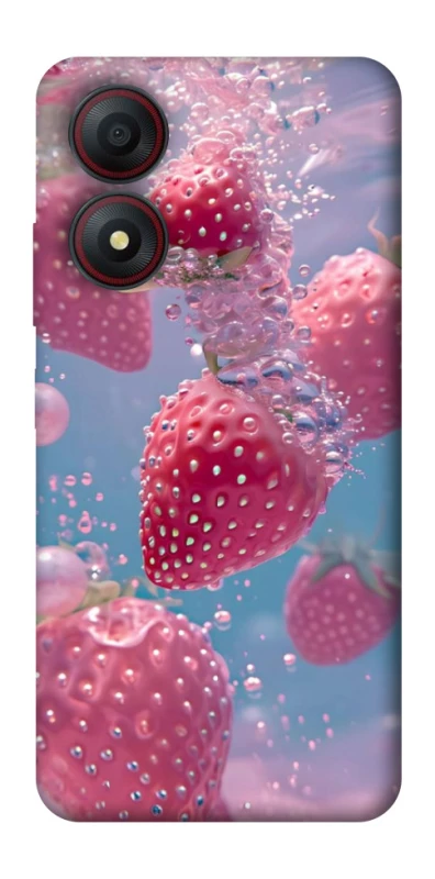 Чохол на ZTE Blade A34 4G Полуниця в воді фото 1 з 1