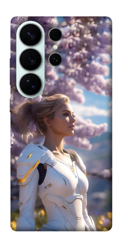 Чехол на Samsung Galaxy S26 Ultra Cyber space girl ver.1 фото 1 из 1