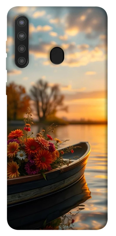 Чехол на Samsung Galaxy A21 Flowers v18 фото 1 из 1