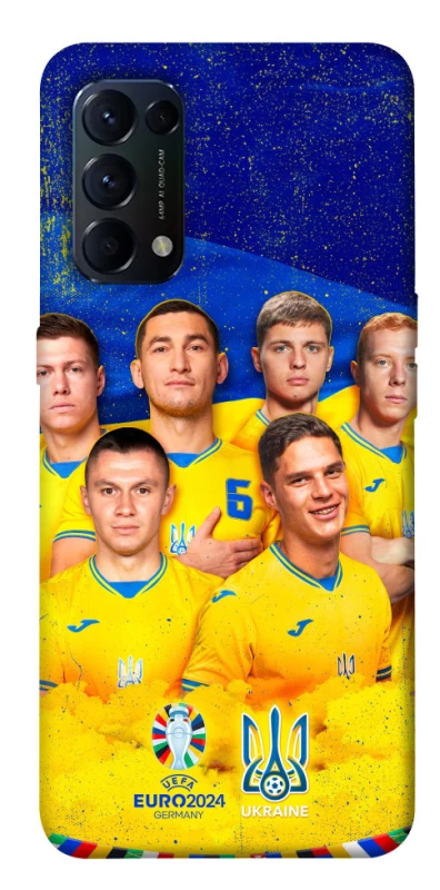 Чехол на Oppo Reno 5 4G Сбоная Украины v2 фото 1 из 1