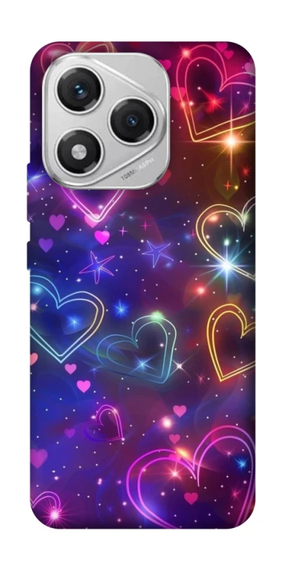 Чехол на Honor 400 Lite Drawn hearts фото 1 из 1