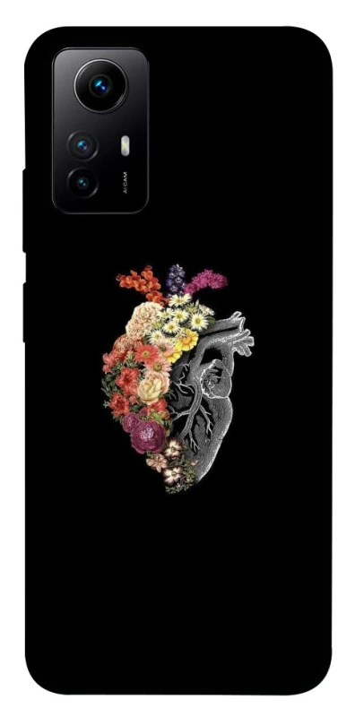 Чохол на Xiaomi Redmi Note 12S Heart with flowers фото 1 з 1