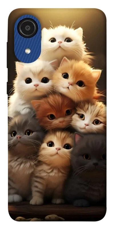 Чехол на Samsung Galaxy A03 Core Чехол Kittie Love v2 фото 1 из 1