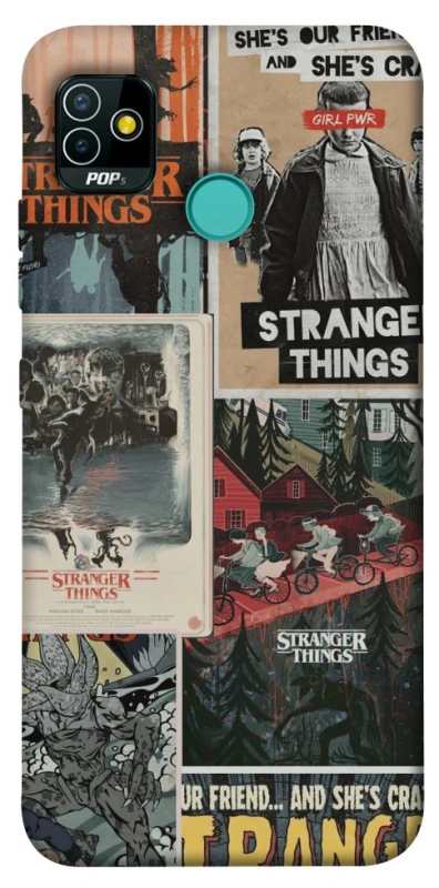 Чохол на TECNO POP 5 Stranger Things ver.15 фото 1 з 1
