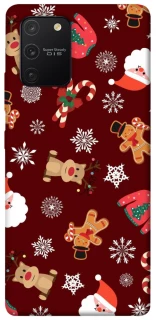 Чехол на Samsung Galaxy S10 Lite Новогодний v6 фото 1 из 1