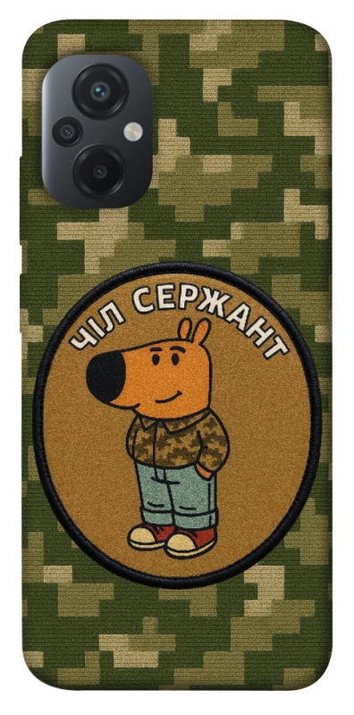 Чехол на Xiaomi Poco M5 Чил сержант фото 1 из 1