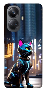 Чохол на Realme 10 Pro+ Cyber cat фото 1 з 1