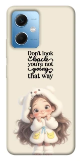 Чехол на Xiaomi Redmi Note 12 5G Don't look back фото 1 из 1