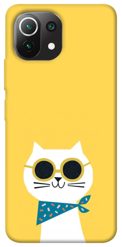 Чехол на Xiaomi Mi 11 Lite Кот-муркот фото 1 из 1