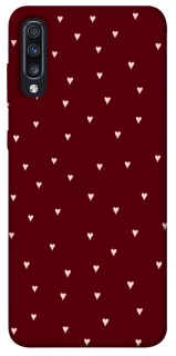 Чехол на Samsung Galaxy A70 (A705F) Smal hearts фото 1 из 1