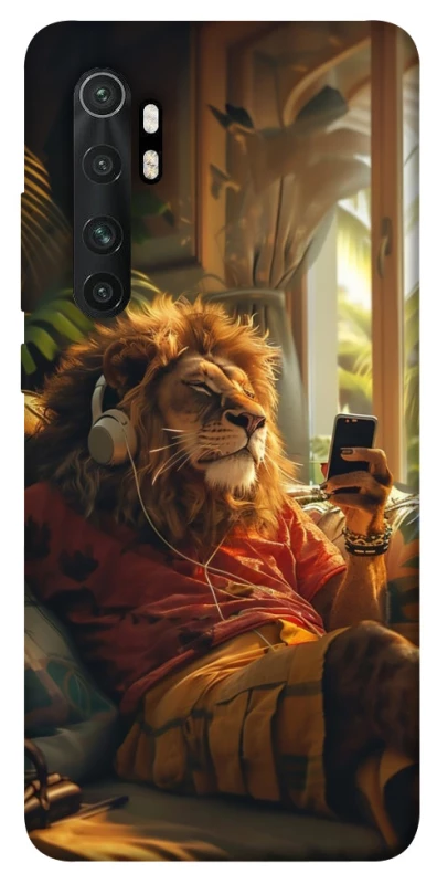 Чохол на Xiaomi Mi Note 10 Lite Лев v2 фото 1 з 1