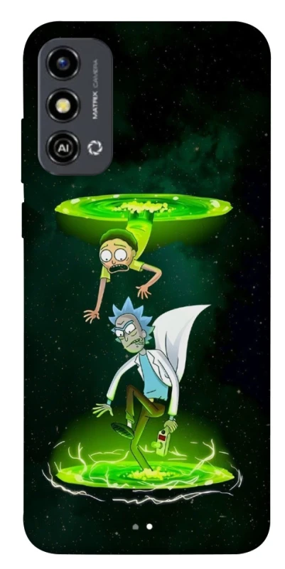 Чохол на ZTE Blade A53 Rick and Morty фото 1 з 1