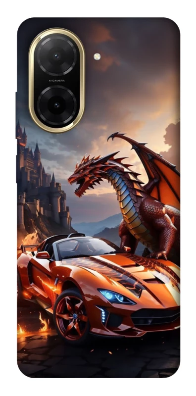 Чохол на Xiaomi Redmi A5 (Europe version) Сar and dragon фото 1 з 1