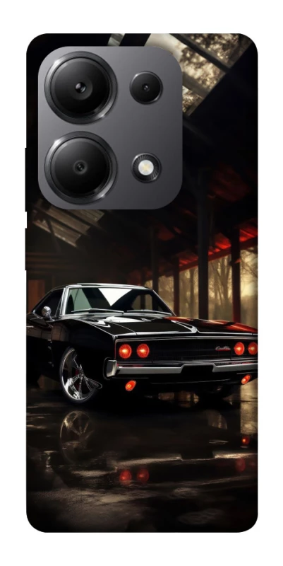 Чехол на Xiaomi Redmi Note 13 Pro 5G Black classic car фото 1 из 1