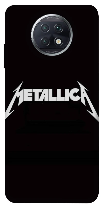 Чехол на Xiaomi Redmi Note 9 5G / Note 9T Metallica logo фото 1 Чехол на Xiaomi Redmi Note 9 5G / Note 9T Metallica logo фото 1 из 1