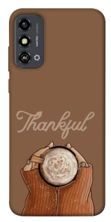 Чохол на ZTE Blade A53 Thankful coffee фото 1 з 1