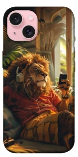 Чохол на Apple iPhone 15 (6.1") Лев v2 фото 1 з 1