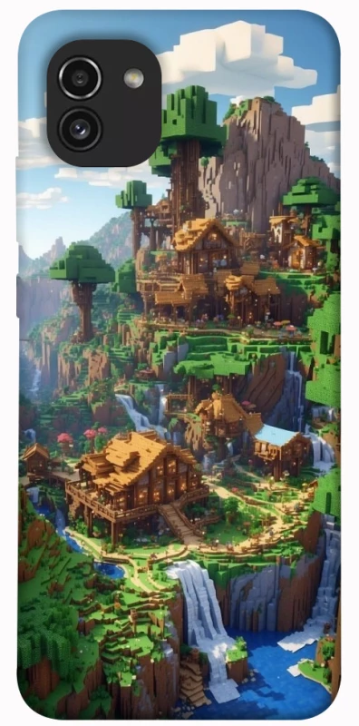 Чохол на Samsung Galaxy A03 Minecraft universe фото 1 з 1