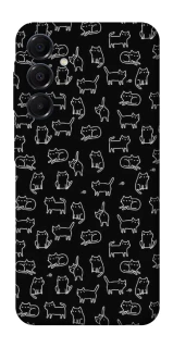 Чохол на Samsung Galaxy A16 4G/5G Black Cats фото 1 Чохол на Samsung Galaxy A16 4G/5G Black Cats фото 1 з 1