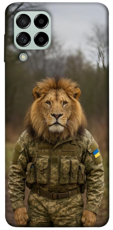 Чохол на Samsung Galaxy M53 5G Лев захисник фото 1 з 1