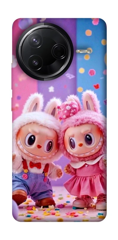 Чохол на Infinix Note 50 Pro Labubu twins ver.3 фото 1 з 1