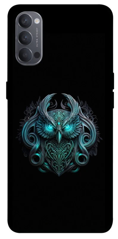 Чохол на Oppo Reno 4 Fantastic owl фото 1 з 1