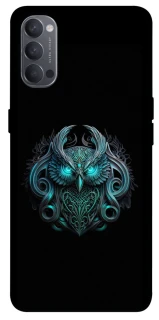 Чохол на Oppo Reno 4 Fantastic owl фото 1 з 1