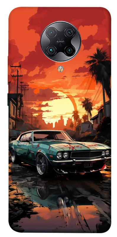 Чохол на Xiaomi Redmi K30 Pro / Poco F2 Pro Car at sunset фото 1 з 1