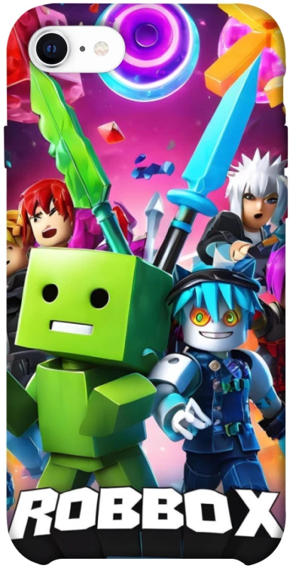 Чохол на Apple iPhone SE (2020) Roblox gaming heroes фото 1 з 1