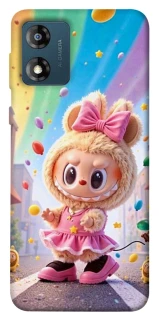 Чохол на Motorola Moto E13 Labubu rainbow фото 1 з 1