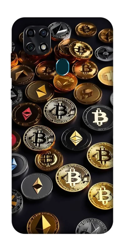 Чехол на ZTE Blade 20 Smart Many coins фото 1 из 1