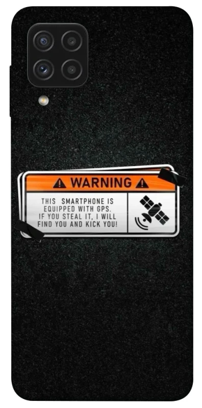 Чохол на Samsung Galaxy A22 4G Warning фото 1 з 1