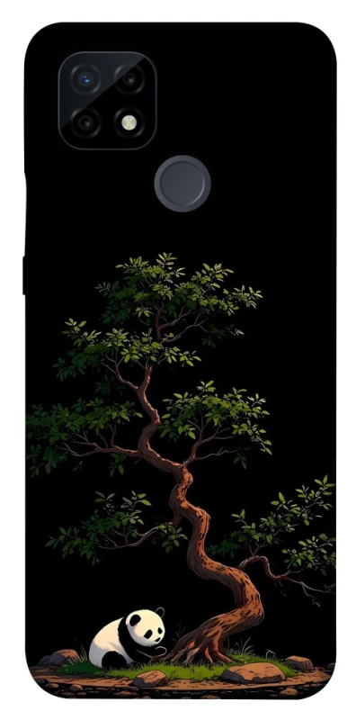Чехол на Realme C21 Panda and tree фото 1 из 1