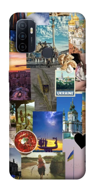 Чохол на Oppo A53 / A32 / A33 Ukraine style ver.1 фото 1 з 1