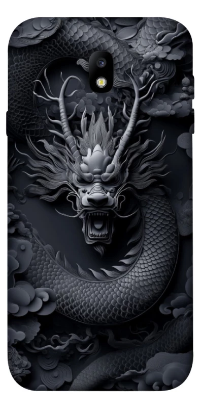 Чохол на Samsung J730 Galaxy J7 (2017) black dragon фото 1 з 1
