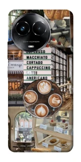 Чехол на Realme C67 4G Coffee collage ver.5 фото 1 из 1