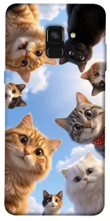 Чехол на Samsung A530 Galaxy A8 (2018) Cats фото 1 из 1