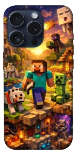 Чохол на Apple iPhone 15 Pro (6.1") Minecraft v6 фото 1 з 1