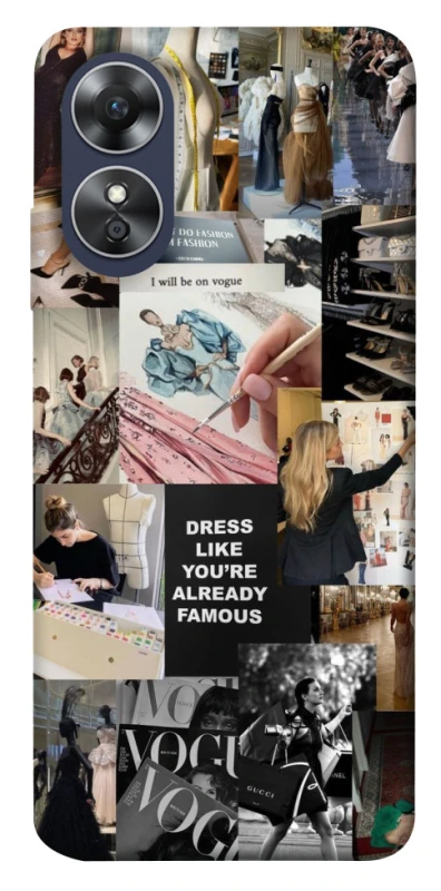 Чохол на Oppo A17 Fashion collage ver.11 фото 1 з 1